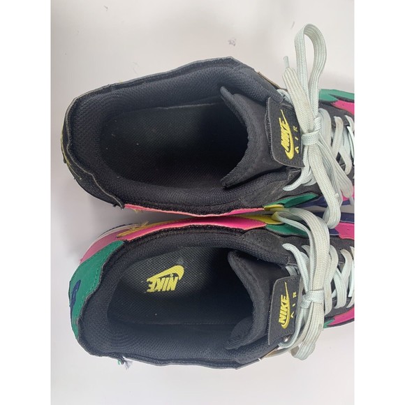 Nike Air Force 1/1 Black Multi-Color Hook And Loop Mens Shoe Size 10 - Picture 8 of 9